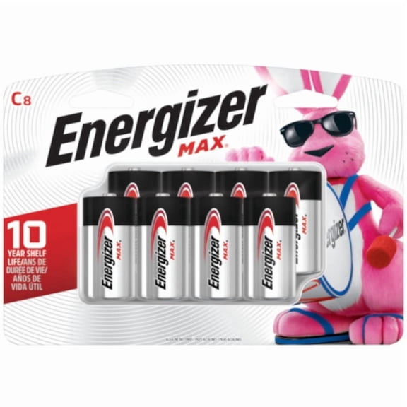 Energizer Max "C" Alkaline Batteries