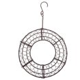 thumbnail image 2 of Iron Wire Wreath Frame Succulent Pot Metal Hanging Planter Plant Holder, 2 of 6