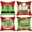 Elf, variant on Christmas Black Santa Claus Girl Decorative Throw Pillow Covers 20x20 Set of 4, Xmas African American Believe Reindeer Cushion Case Decor, Buffalo Plaid Winter Holiday Farmhouse Home Decoration