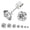Silver, variant on 7 Pairs Birthstone Flat Back Earrings for Women, Hypoallergenic Surgical Stainless Steel Stud Earrings for Sensitive Ears, Cartilage Helix Tragus Multiple Piercing Jewelry, Sleep Comfortable