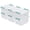 20 Quart, variant on Saedy 85 Quart Plastic Storage Bins with Lids and Wheels, Large Plastic Box, Set of 2