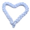 thumbnail image 1 of Trenza anudada cama de bebé parachoques almohada cojín protector decoración de la habitación (azul 1 m) Likrtyny Para estrenar, 1 of 6