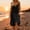 Black, variant on Women's Backless V-Neck Strapless Midi Dress Sleeveless Casual Loungewear For Summer Run Small Size Up Summer Essential Wardrobe Staple Classic Trendy Wine S