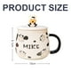 thumbnail image 2 of Linda taza de café de vaca con hermosa tapa, regalo de taza de cerámica de 450 ml, amantes de las vacas, 2 of 6