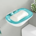 thumbnail image 3 of Soap Dish Soap Holder for Bathroom and Shower Double Layer Draining Soap Boxblue, 3 of 5