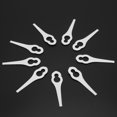 thumbnail image 4 of Lawn Mower Blade, Durable 3.0 X 0.8in Plastic Lawn Grass Trimmer Blade Replacement  For  ALM 30, 4 of 8