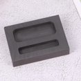 thumbnail image 2 of 2 Slots Graphite Ingot Mold Melting Casting Mould for Gold Silver Non-ferrous Metal Craft (Black), 2 of 3