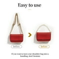 thumbnail image 3 of Qarigey 4 Uds. De cadenas para bolsos de mujer, cinturón de Metal dorado de repuesto desmontable, ropa ajustable, correas decorativas para Type3, 3 of 5