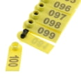 thumbnail image 4 of 100 de juegos de Ganado Número 1100 Etiqueta de Oreja para Ganado Amarillo / / Naranja - Amarillo, 4 of 8