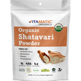 thumbnail image 2 of (2 pack) Vitamatic Certified USDA Organic Shatavari Powder 1 Pound (16 Ounce), 2 of 6