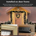 thumbnail image 4 of V Shaped Door Frame Weather Stripping - 8 Meters Door Seal Strip for Soundproofing, 4 of 5