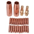 thumbnail image 2 of Kit Combinado De Accesorios Para Pistola De Soldar Con Punta 21-50 Boquilla Para Soldar 35-50 Difusor De Gas 11-35 Punta De Contacto, 2 of 7