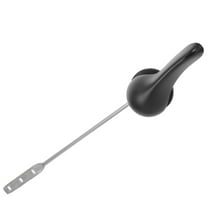 FESTFENDS Cistern Lever Arm Toilet Tank Flush Trip Lever Handle Black Zinc Alloy 1Pack