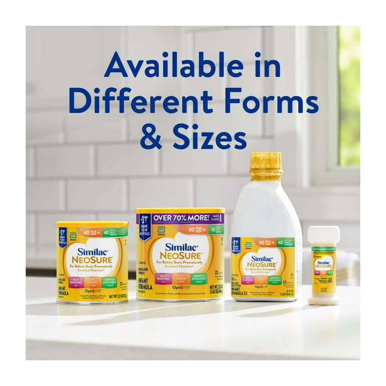 Similac NeoSure Premature Post-Discharge Baby Formula Powder,