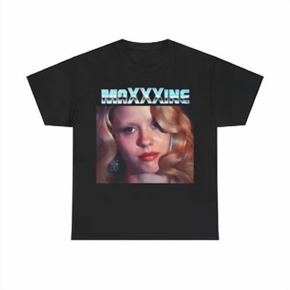 RARE Mia Goth Horror Movie MAXXXINE Shirt