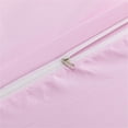 thumbnail image 4 of Linnome Quilt Cover Soft Washed Cotton Solid Color for Student Dormitory Bedding 68.1x90.2in Pink, 4 of 7