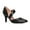Black Pu-new, variant on Pennysue Women's White Strappy Short Heels With Pointed Toes Size 8