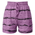 thumbnail image 3 of Homenesgenics Shorts for Women Plus Size Womens Casual Shorts Drawstring Elastic Waist Summer Shorts Comfy Pocketed Solid Pants, 3 of 4