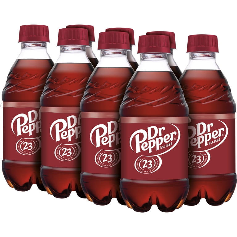 Dr. Pepper Soda Pop, 12 fl oz, 8 Pack Bottles photo 8