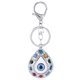 thumbnail image 2 of Llavero De Ojo De Diablo, Pequeño Llavero Portátil Exclusivo De Buena Suerte De Metal Para Adornos De Pared Para Adornos De Coche Para Adornos De Bolsos, 2 of 7