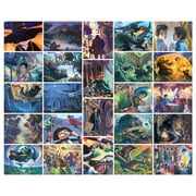 New York Puzzle Company Harry Potter Advent Calendar Set of 24 Mini Puzzles