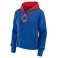 thumbnail image 2 of Women's Fanatics Royal Chicago Cubs Oversized Legacy Favorite Spectator Pullover Hoodie, 2 of 5