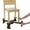 Brown, variant on KABOOST Booster Seat for Dining, Natural - Goes Under the Chair - Portable Chair Booster for Toddlers