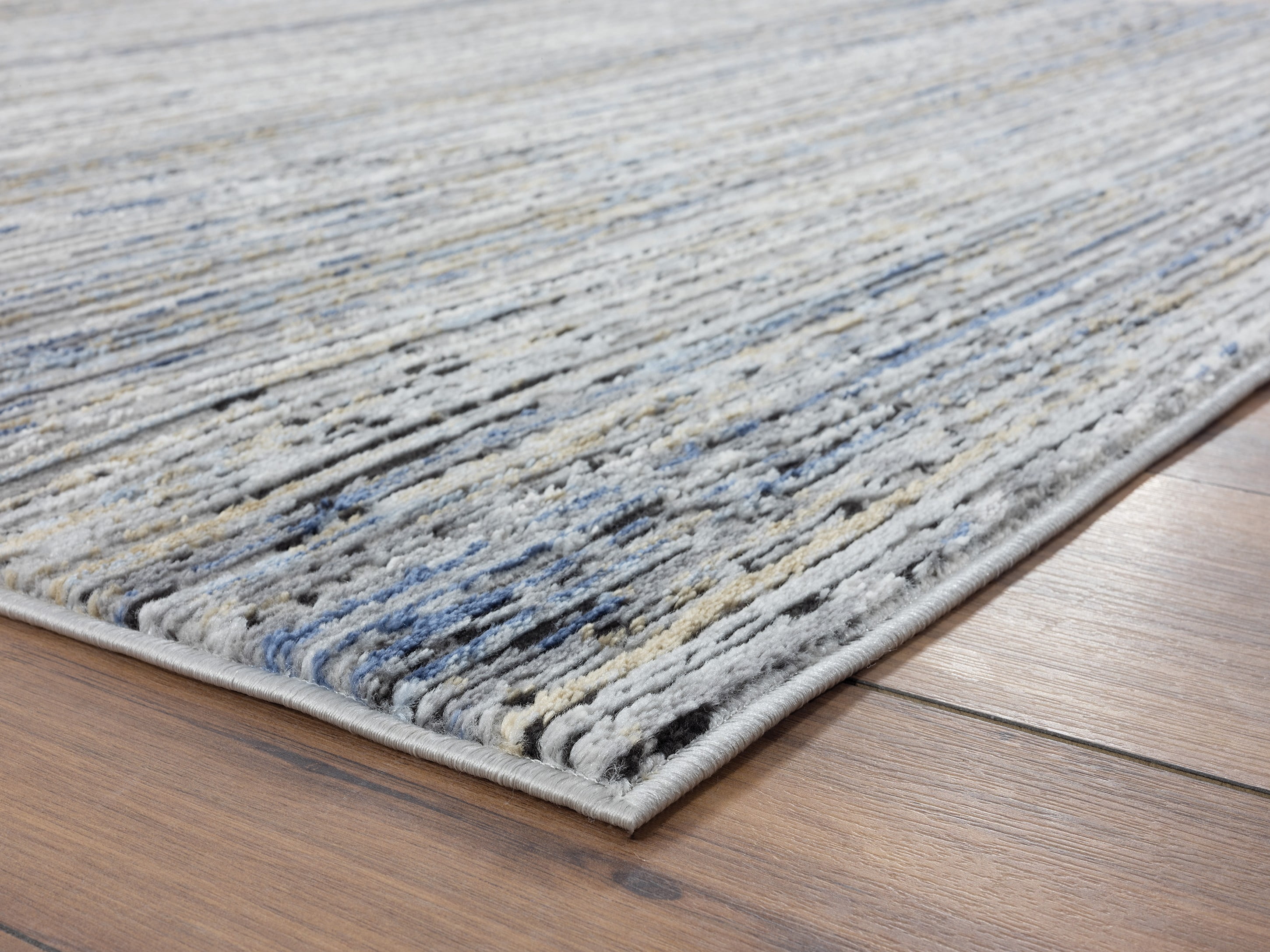 United Weavers Dawson Deception Modern Abstract Runner Rug, Blue, 2'7" x 7'4"