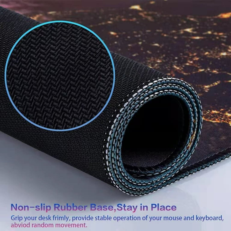 Oversized Mouse Pad Non slip Rubber Base Computer Desk - Temu