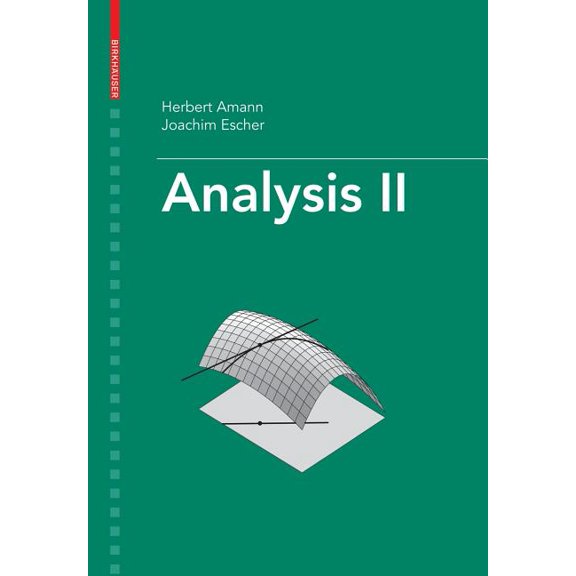 Analysis II, (Paperback)