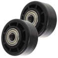 thumbnail image 1 of LOLIPPYY 2 Pcs Roue en Plastique Noire Rotation à 360 Degrés Équipement D\'entraînement Physique, 1 of 8