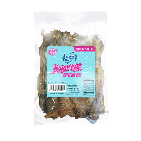 Dried Salted Jeprox Fish - 5.29oz (Pack of 2)