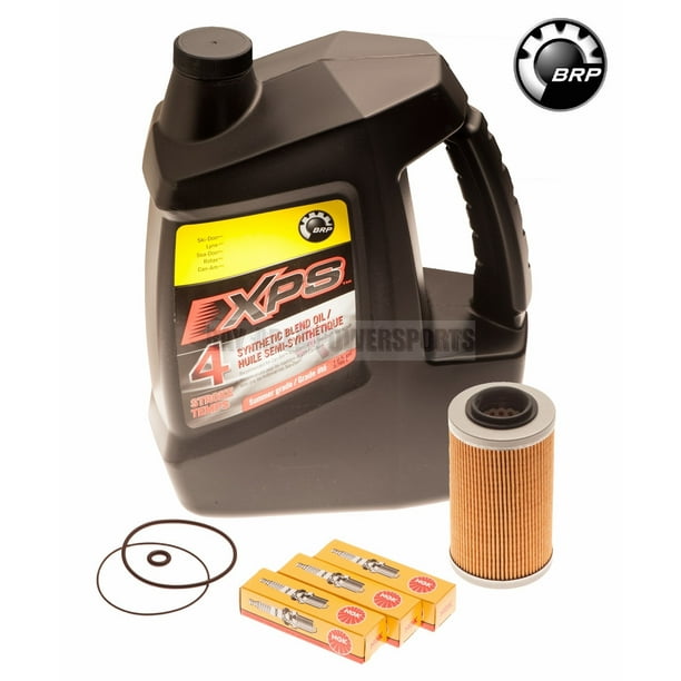 Seadoo oil with filter and spark plugs