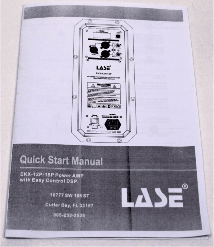 LASE Amplifier Module Replacement For Electro Voice EV EKX 12P/15P Power Speaker DSP