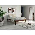 thumbnail image 5 of Bme Full Size | Chalipa Signature Wooden Bed Frame Without Headboard, Solid Wood, Walnut, 5 of 5