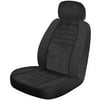 Auto Drive 2 Piece Richmond Truck Seat Covers and Headrests, Black