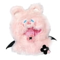 thumbnail image 4 of Capa de muñeca, vestido de muñeca para muñeca de 10 cm, para niñas pequeñas, disfraces, muñeca de peluche suave rosa, 4 of 9