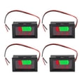 thumbnail image 3 of 4Pcs 12-72V Battery Charge Indicator Battery Capacity Meter Digital Display, 3 of 8