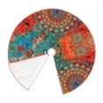 thumbnail image 3 of Kll Mandala Colorful 1 Christmas Tree Skirt 48",Party Decorations Farmhouse For Christmas Decorations Holiday Party, 3 of 8