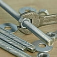 thumbnail image 4 of Uxcell 1/2"-13 Fully Threaded Rod, 5Pcs 4.7" Length 304 Stainless Steel Thread Screw, 4 of 7
