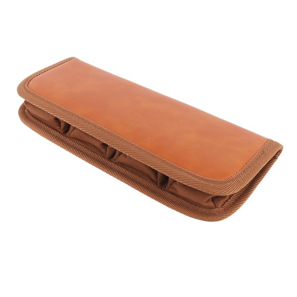 Camera Battery Bag, Prevent Scratch Water Proof PU Leather Camera Battery Pouch  for Memory Card