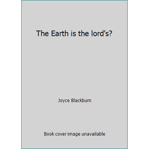 Pre-Owned The Earth is the lord's? (Paperback) 0515031593 9780515031591