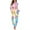 Easter Eggs Flower Daisy, variant on Flower Women Pajamas Pink 2pcs Easter Rabbit Crew Neck Pullovers and Long Pants Size 3XL Comfy Jogger Long Sleeve Women Pjs with Pockets