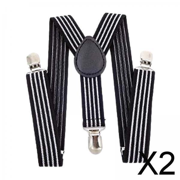 Tirantes para niños,Tirantes para niños Conjunto para niños y niñas Pantalones Tirantes,Tirantes para niños Tirantes con forma de Y para niños Clips,Tirantes ajustables para