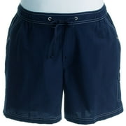 Women's Plus Drawstring Cargo Shorts