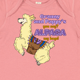 thumbnail image 3 of Inktastic Granny and Pappy's You Say? Alpaca My Bags! Boys or Girls Baby Bodysuit, 3 of 4