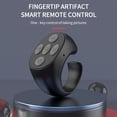 thumbnail image 5 of Automatic Page Turner Browsing for Phone for TikTok Portable Wireless Bluetooth-Compatible Scrolling Ring Remote Control Fingertip Selfie Video Controller, 5 of 7