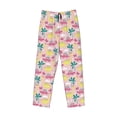 thumbnail image 4 of Xecao Dinosaur Men's Straight Lounge Pajama Pants: The Ultimate in Comfortable Sleepwear, 4 of 9