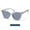 Transparent gray, variant on Fashion candy colored sunglasses, women's sunglasses, sun reading glasses, 2025 new model