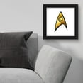 thumbnail image 5 of Gallery Pops Star Trek - Engineering Operations Insignia Wall Art, Black Framed Version, 12" x 12", 5 of 5